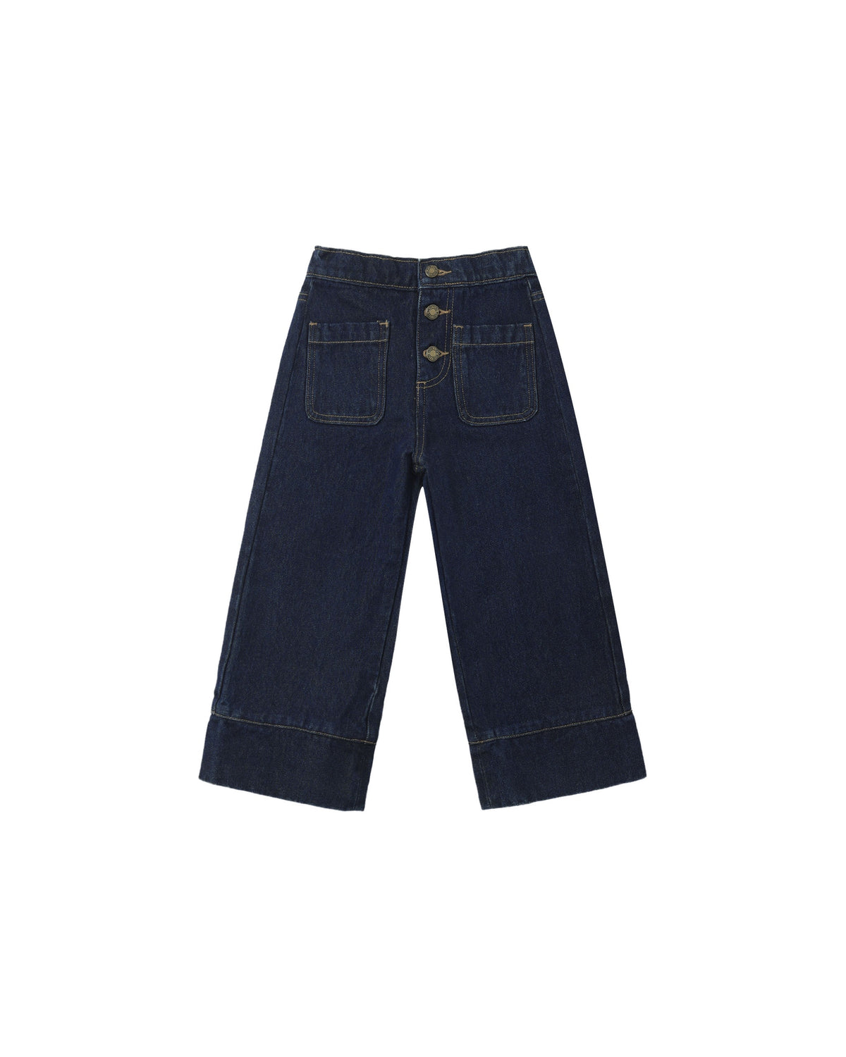 Rylee and Cru Patch Pocket Pant (dark indigo)