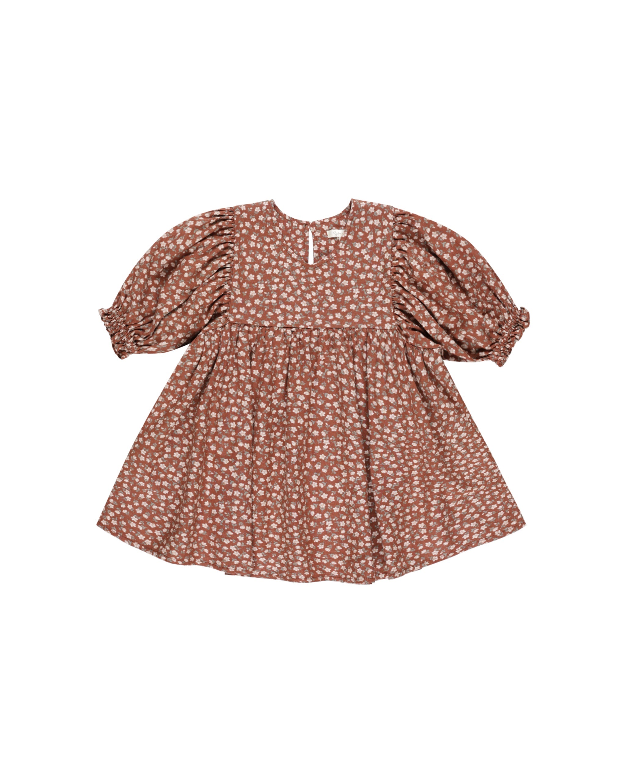 Rylee and Cru Jolene  Dress (rosette brick)