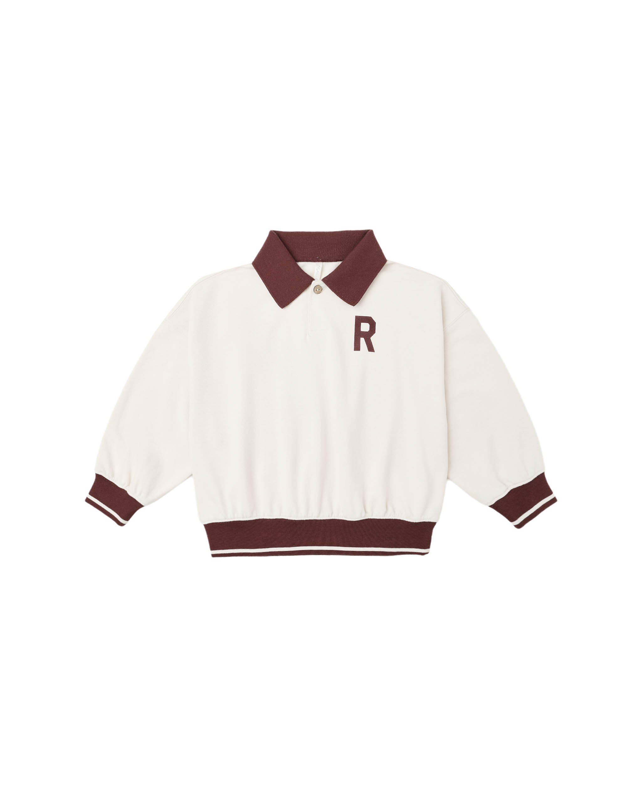 Rylee and Cru Collared Sweatshirt (natural)