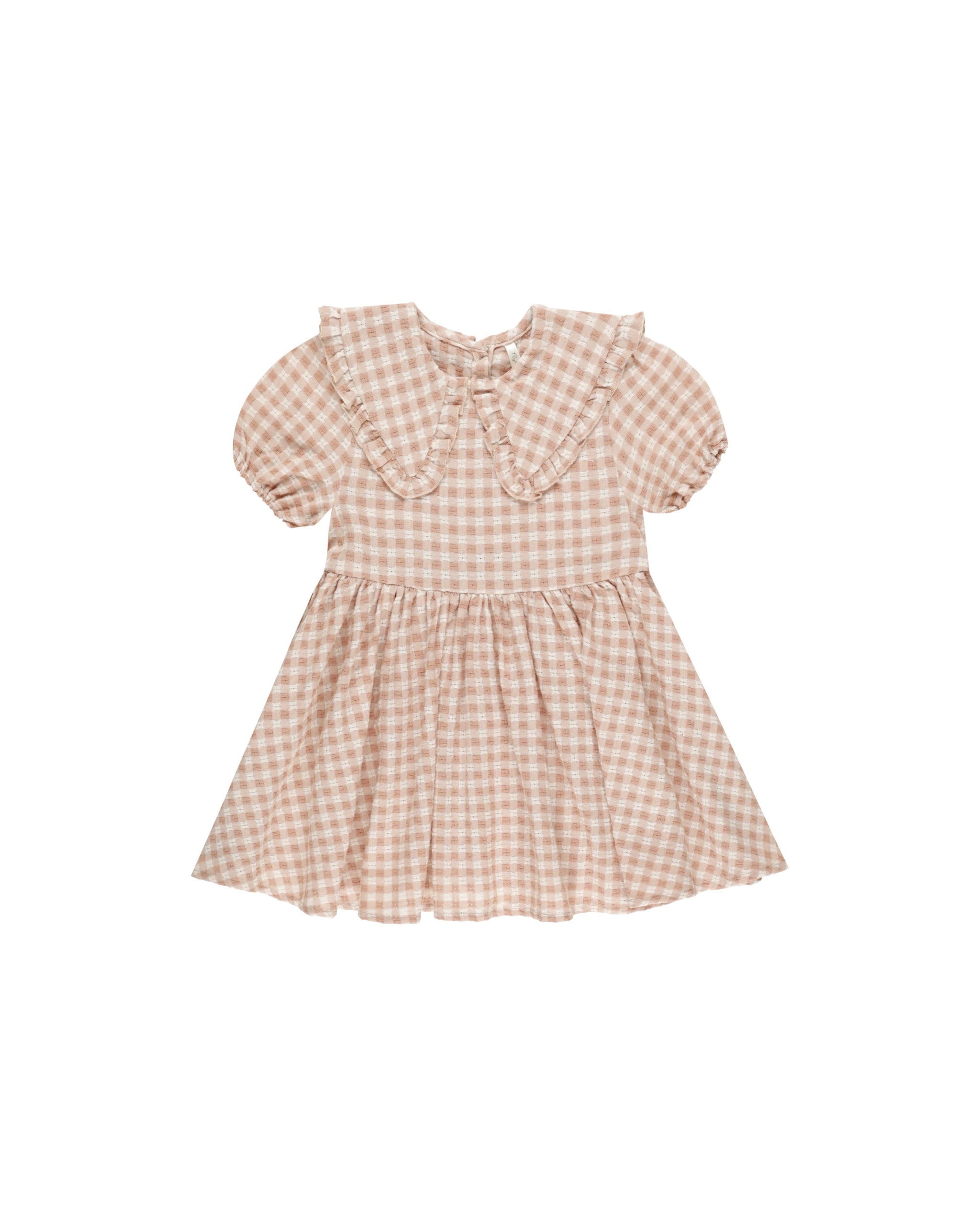 Rylee and Cru Camille Dress (pink gingham)