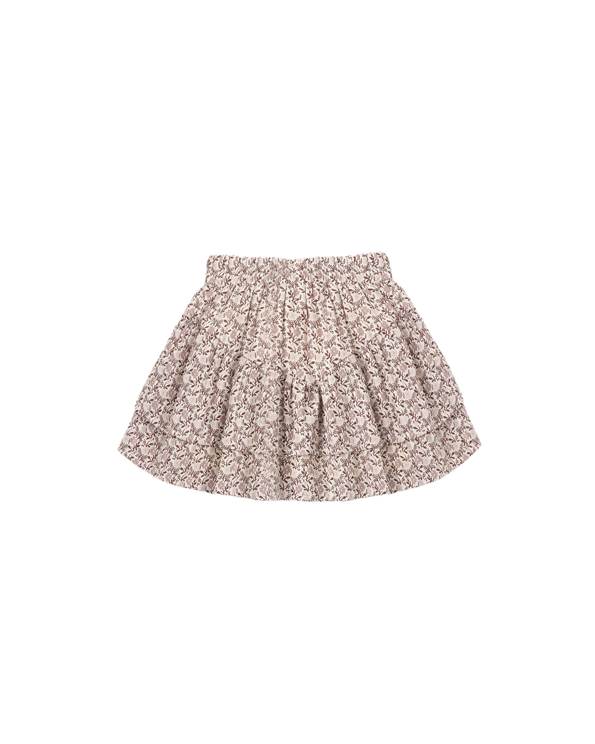 Rylee and Cru Tiered Mini Skirt (primrose)