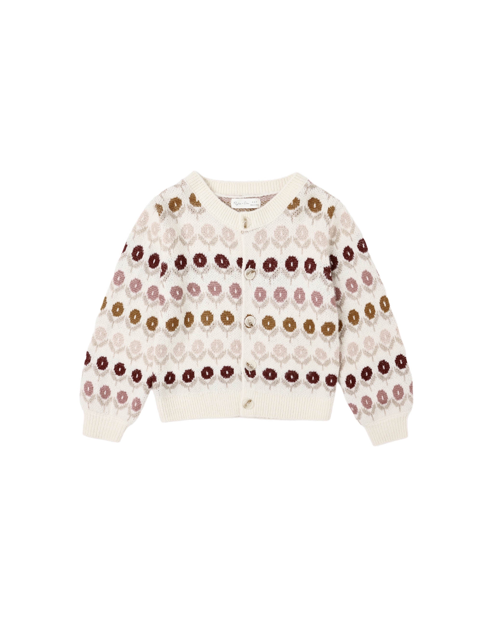 Rylee and Cru Cheyenne Cardigan (floral jacquard)