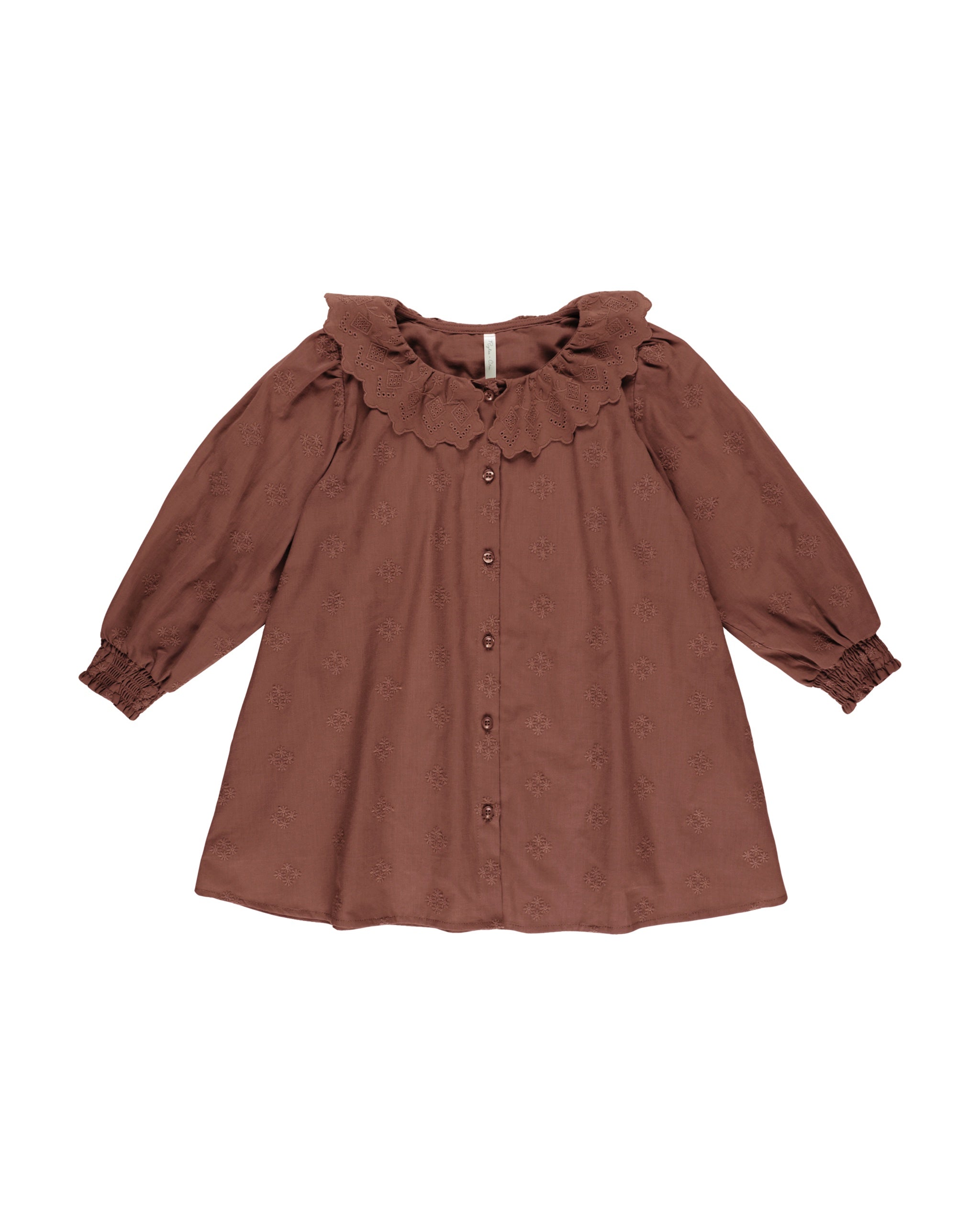Rylee and Cru Collette Mini Dress (brick)