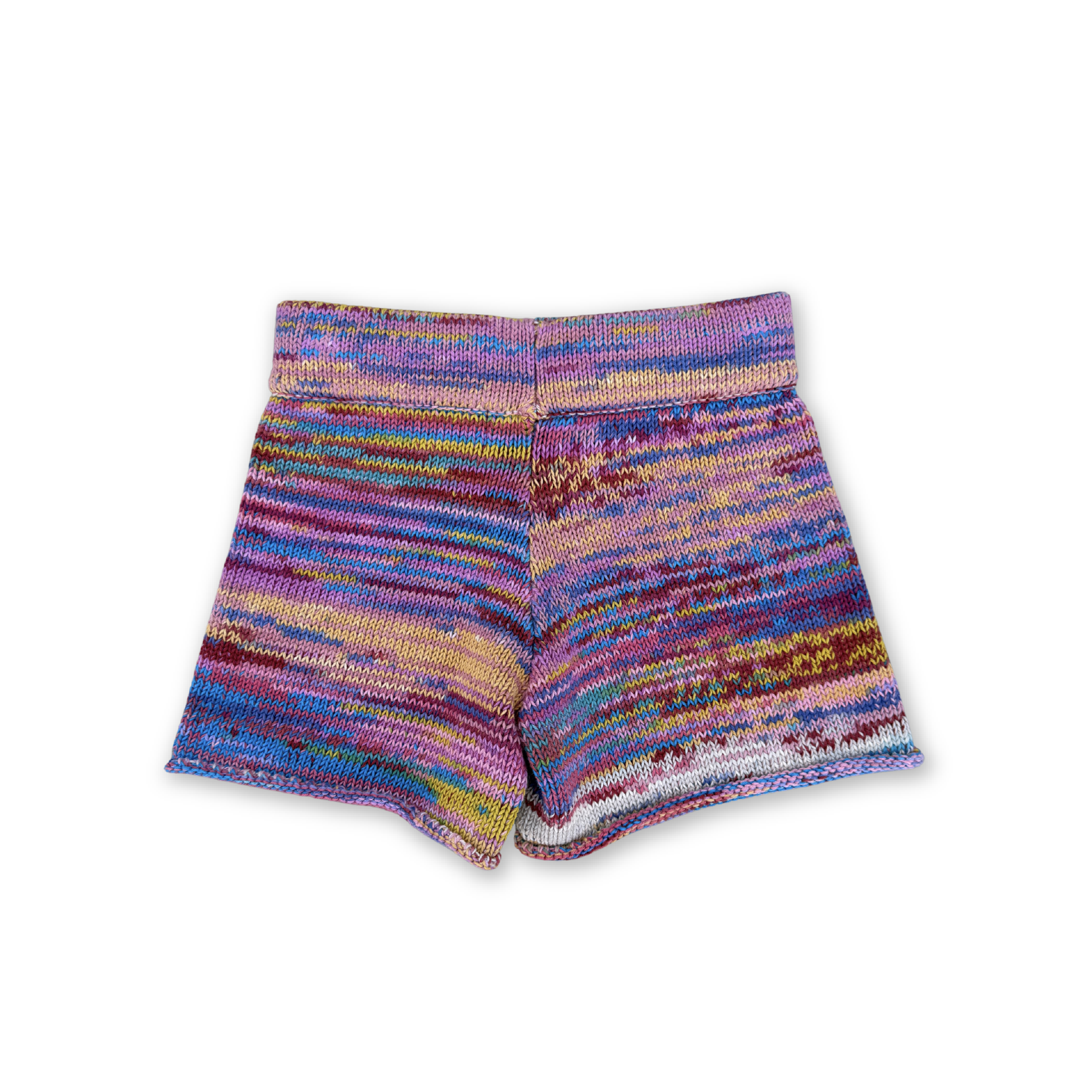 Grown Knitted Short - Rainbow