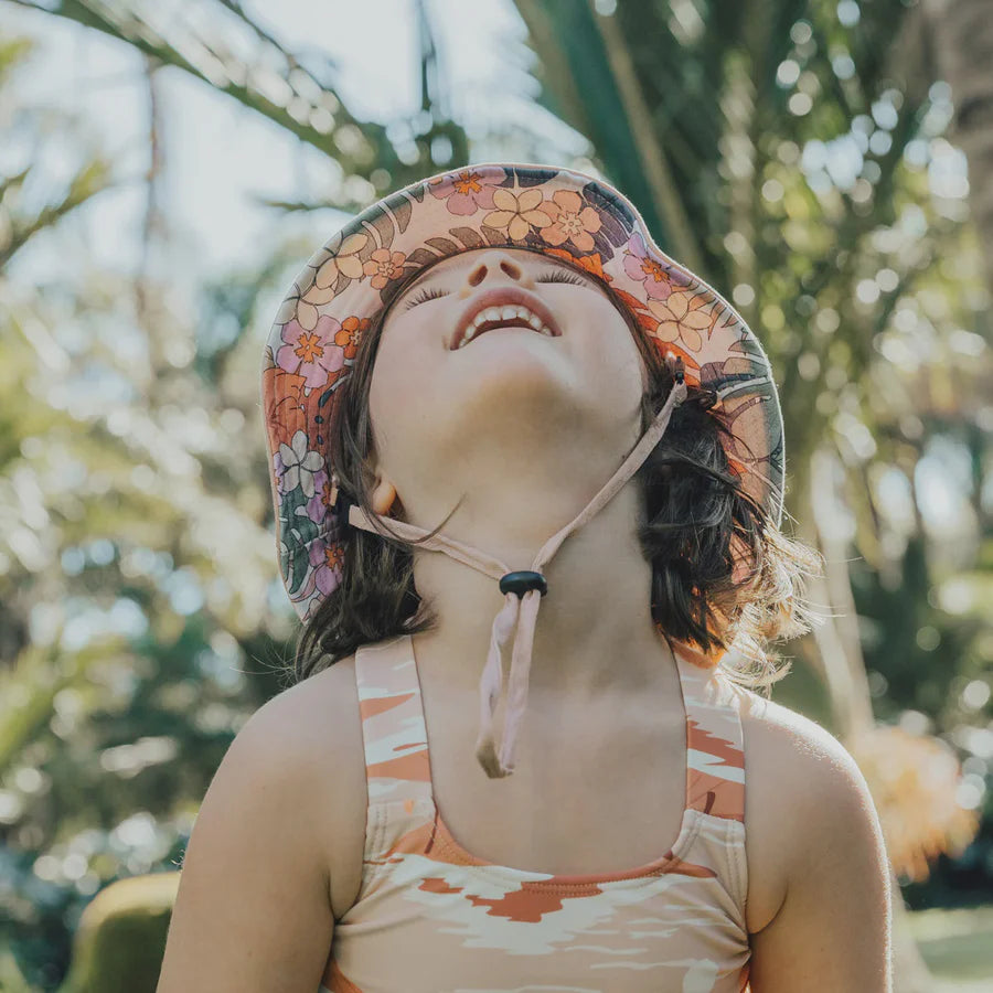 Crywolf Reversible Bucket Hat (tropical floral)