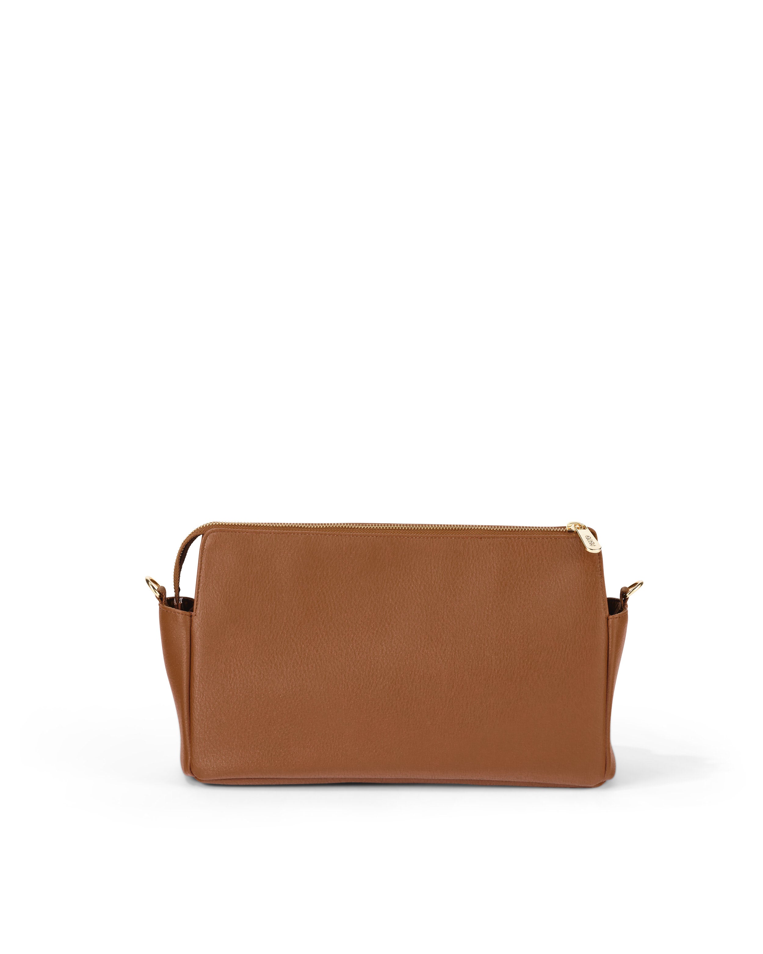 Oioi Multitasker Pram Caddy Vegan Leather (chestnut)