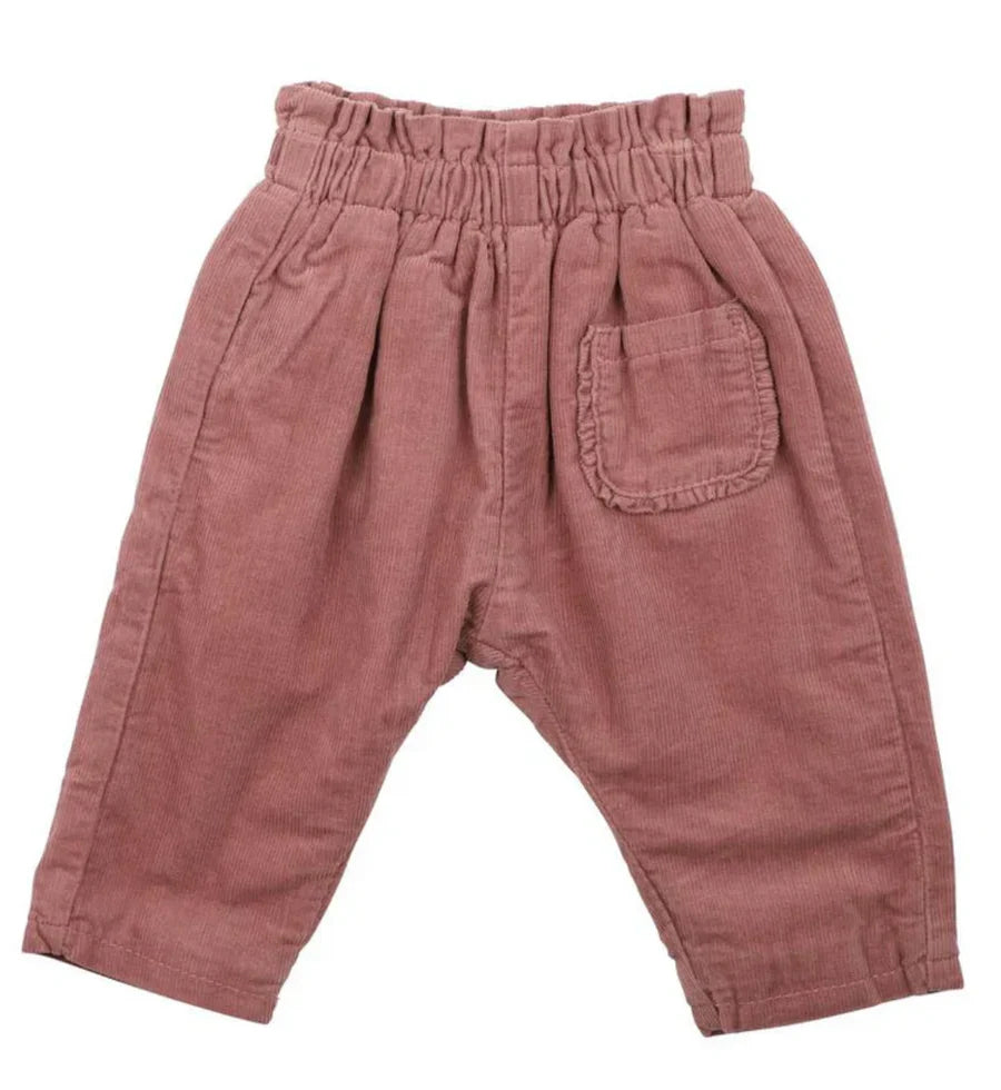 Bebe Paperbag Pant (dusky pink)