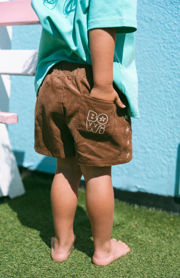 Bowi Starburst Shorts (choc)