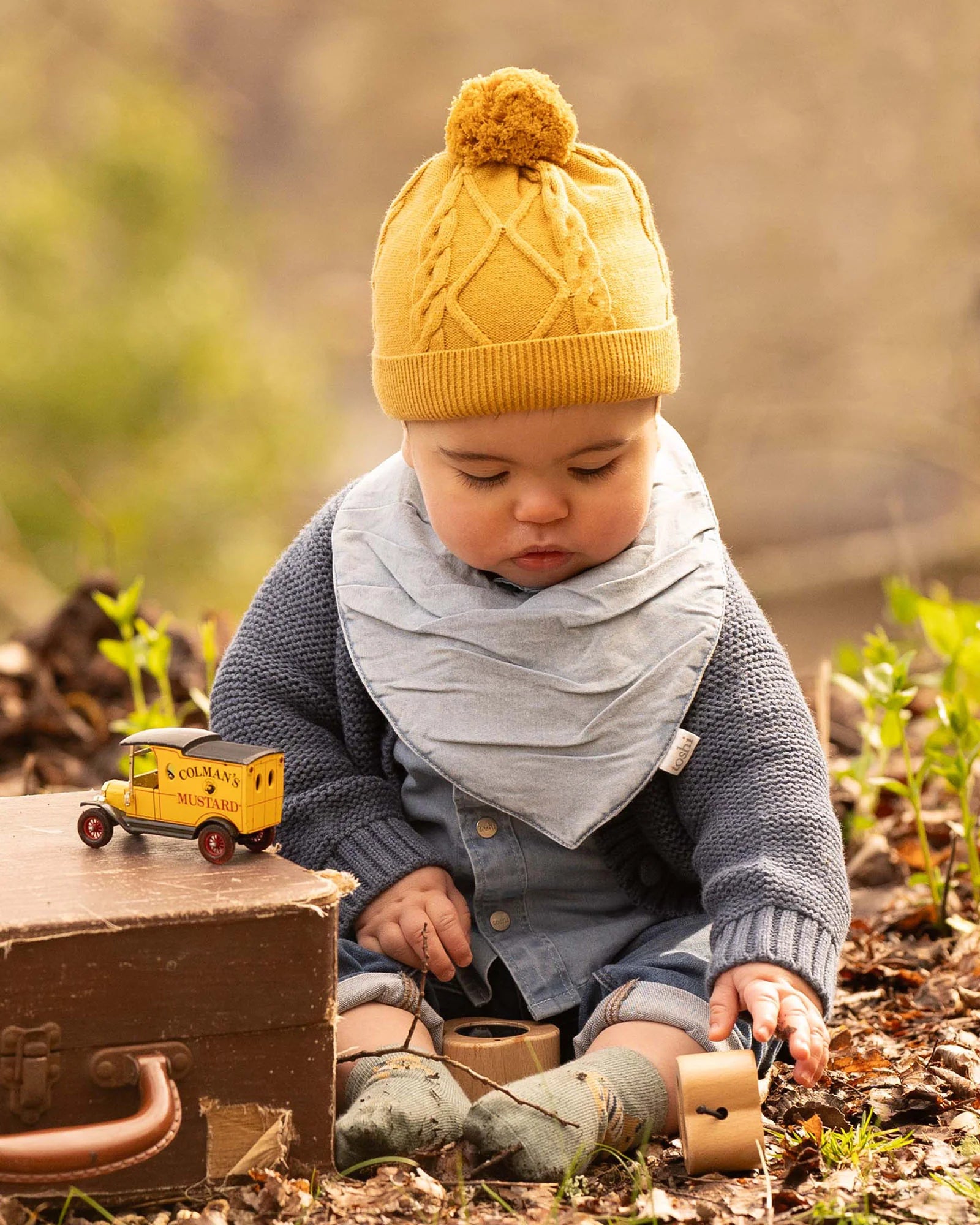 Toshi Organic Ziggy Beanie (wattle)