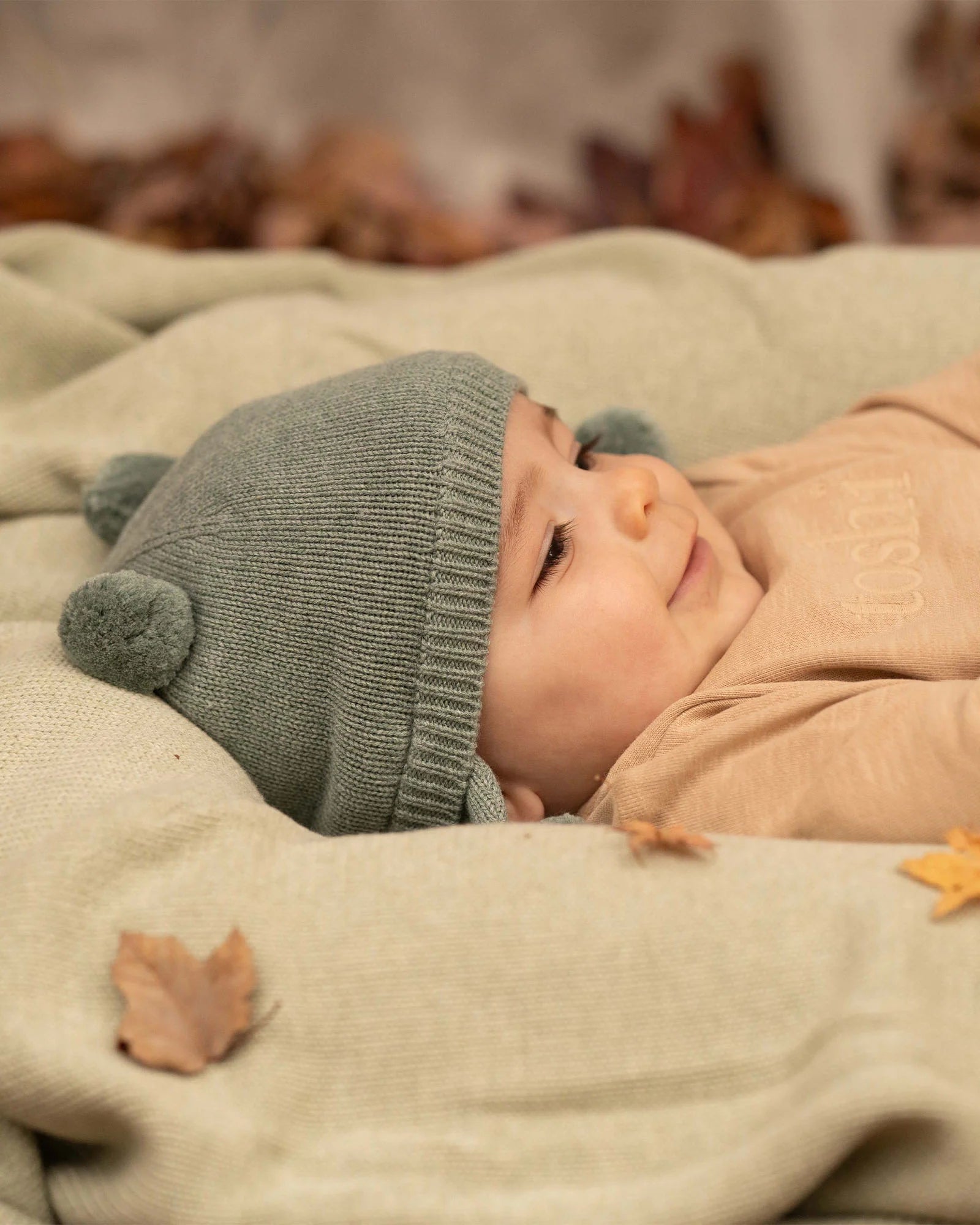 Toshi Organic Earmuff Snowy (Eucalyptus)
