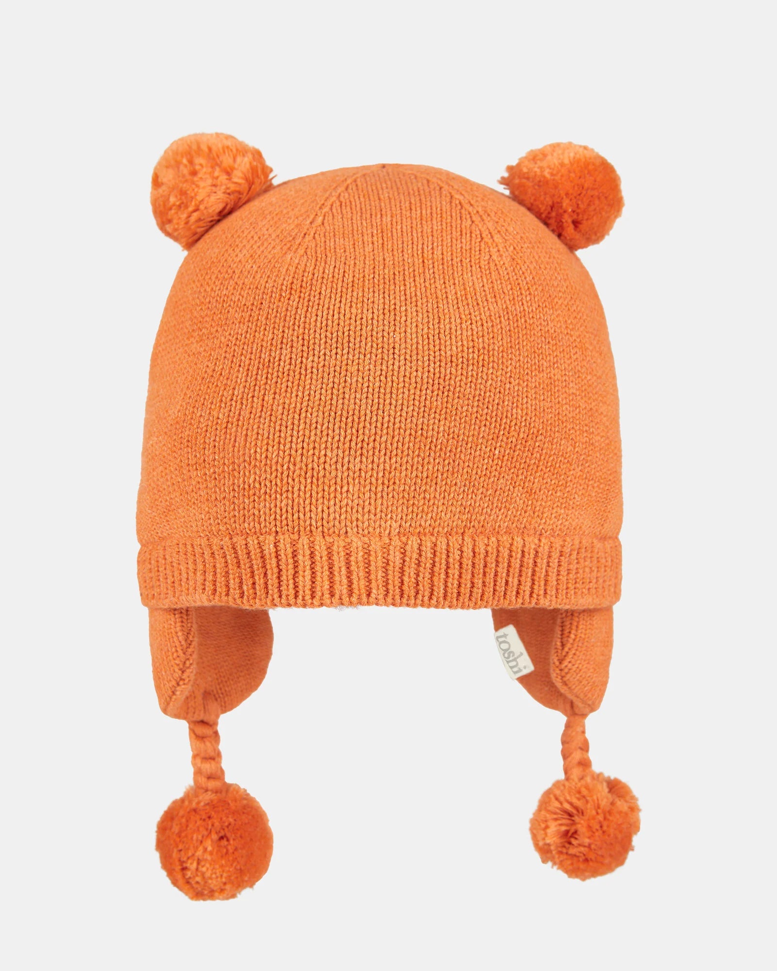 Toshi Organic Earmuff Snowy (Tangerine)
