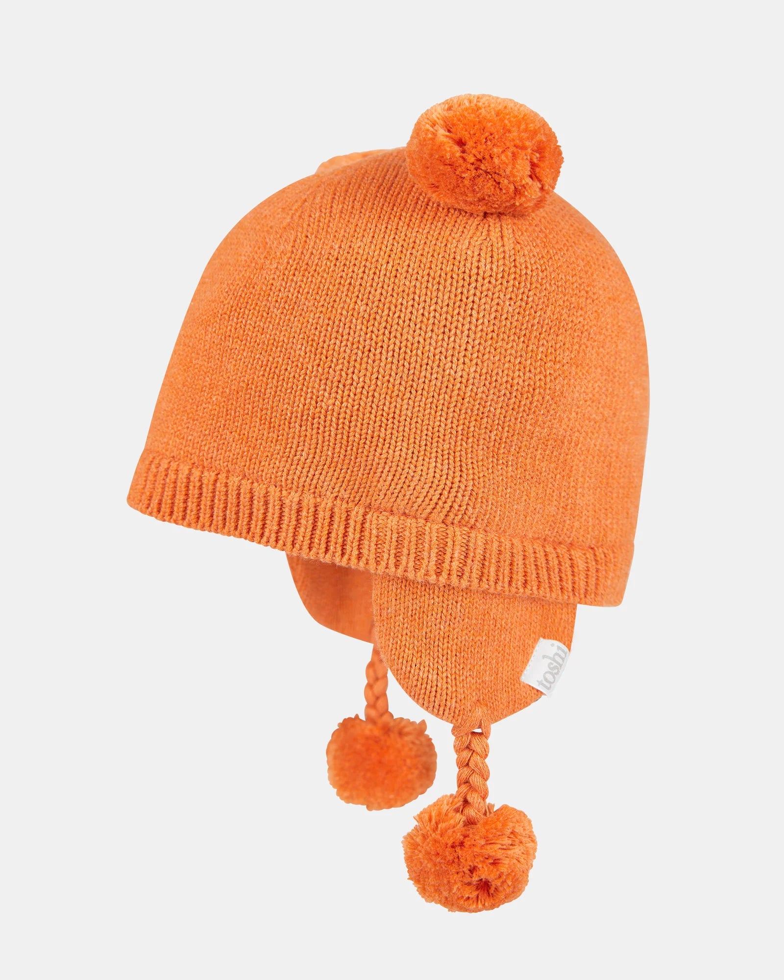 Toshi Organic Earmuff Snowy (Tangerine)