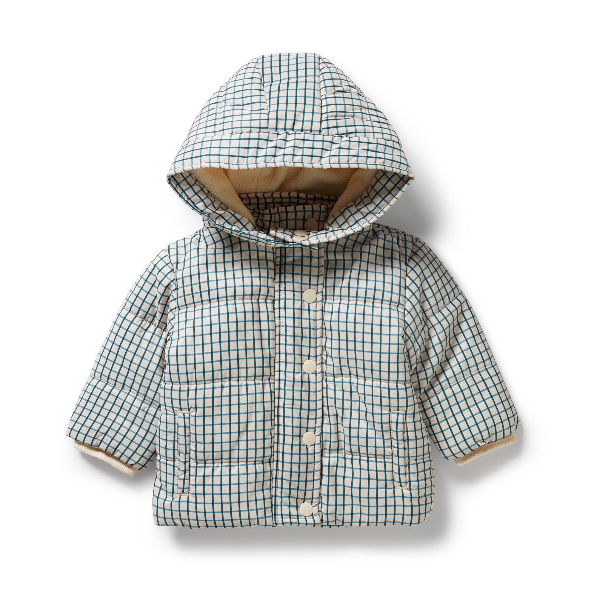 Wilson and Frenchy Puffer Jacket (fern check)