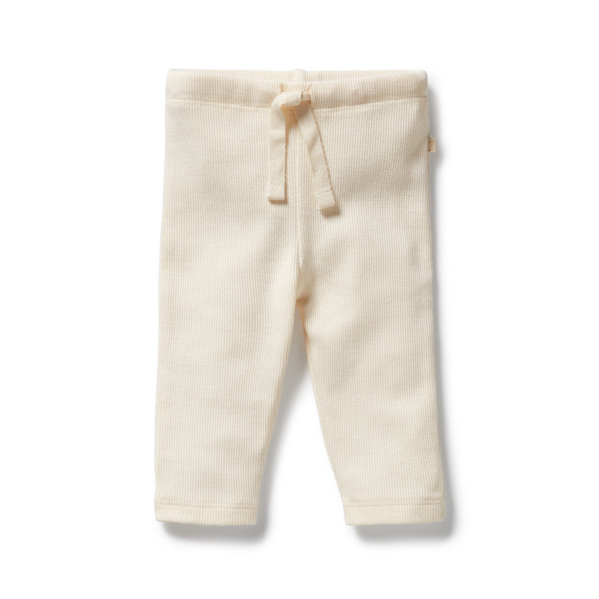 Wilson and Frenchy organic rib leggings (buttermilk)