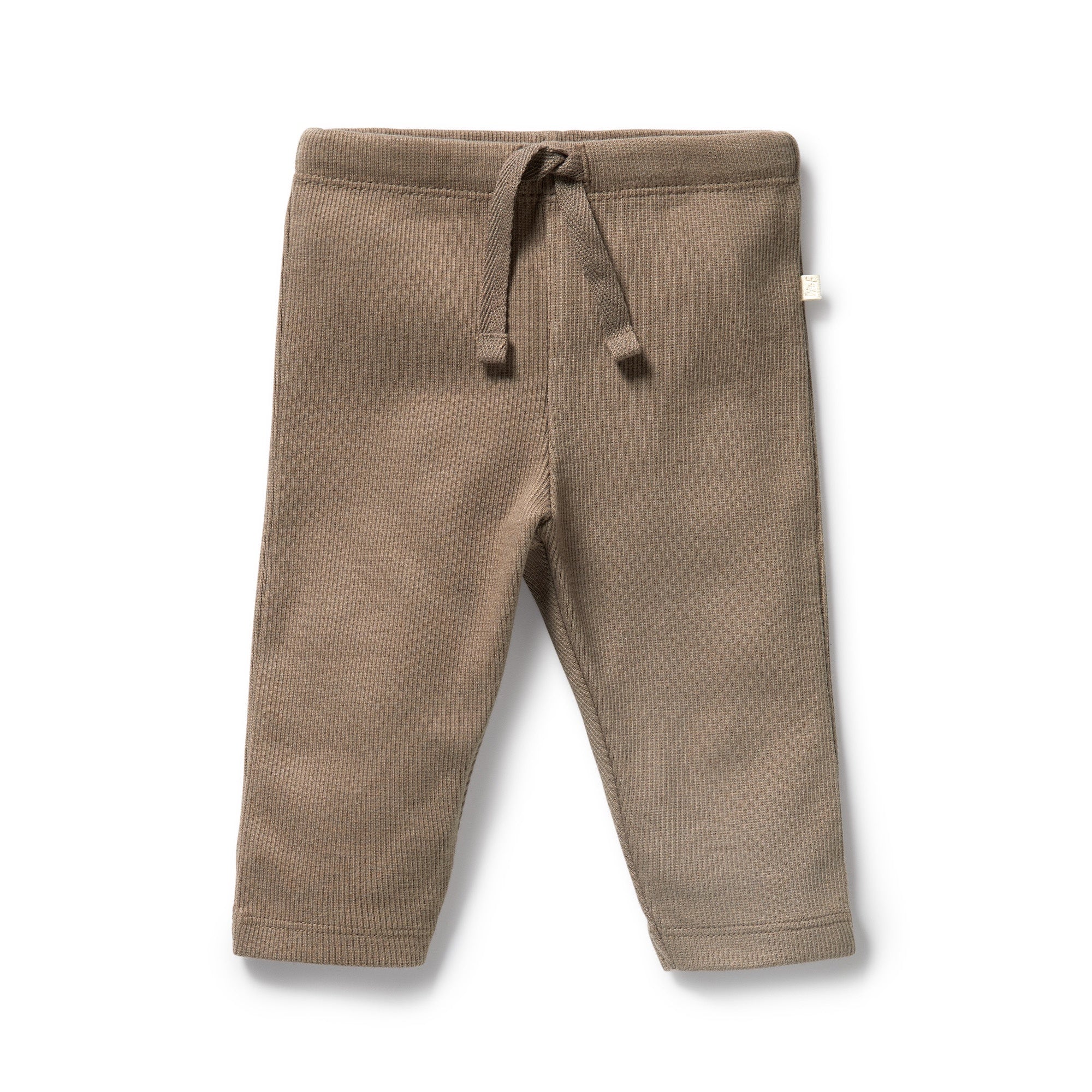 Wilson and Frenchy organic rib legging (walnut)