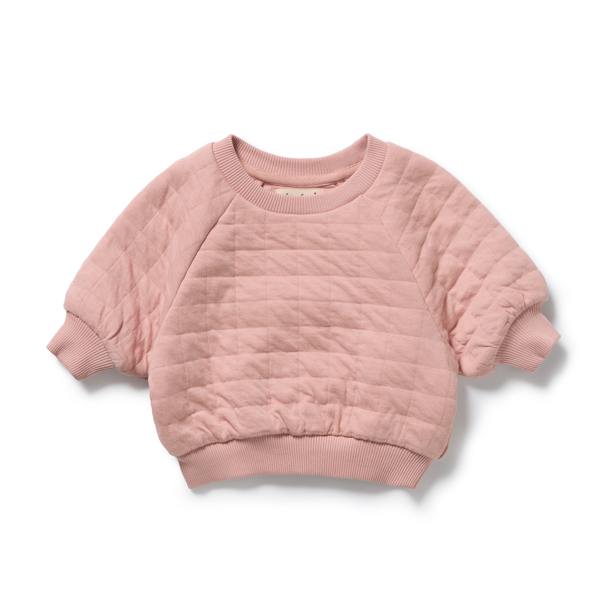 Wilson and Frenchy Organic Quilted Sweat (rose)