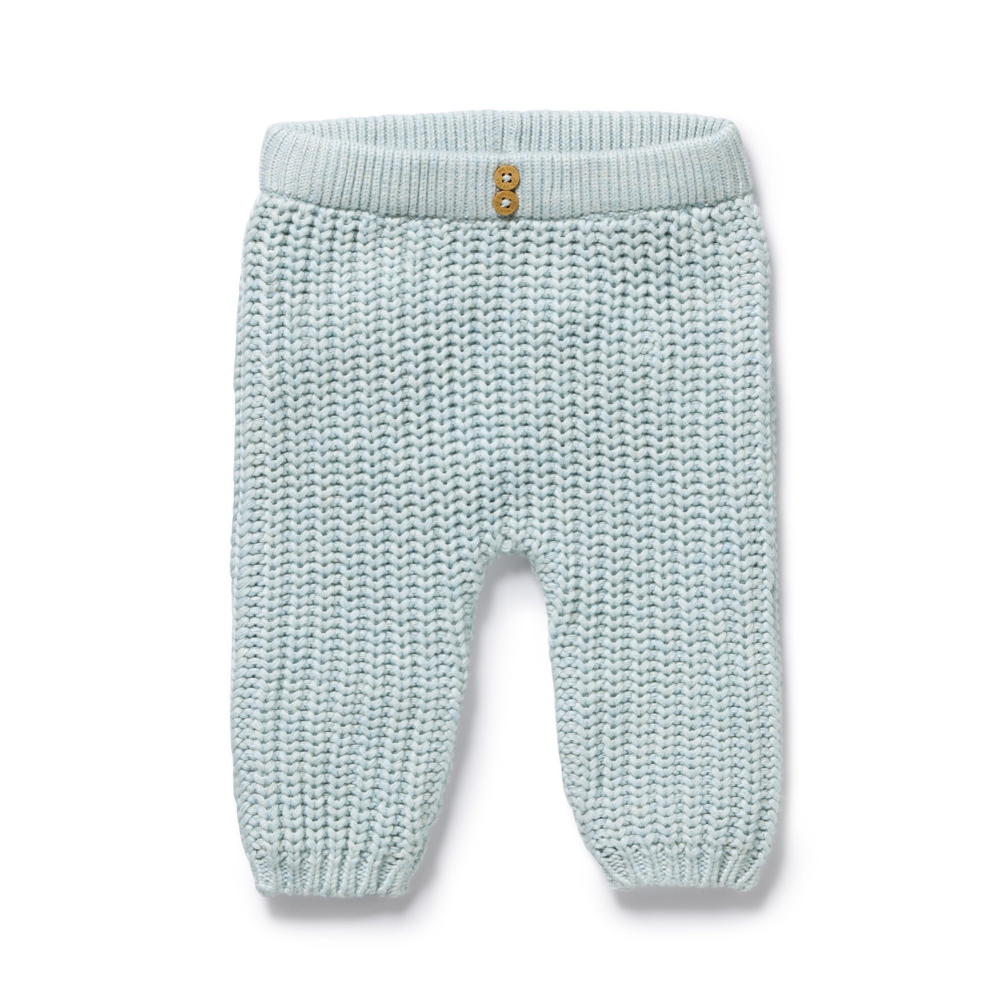 Wilson and Frenchy Organic Knitted Legging (cloud blue)