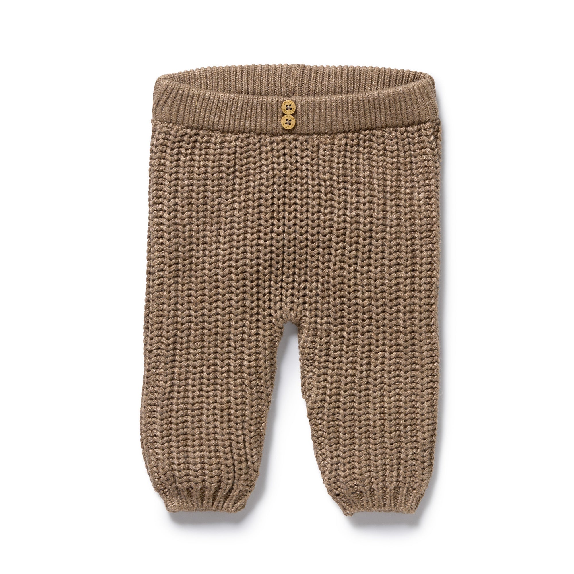 Wilson and Frenchy Organic Knitted Legging (chestnut)