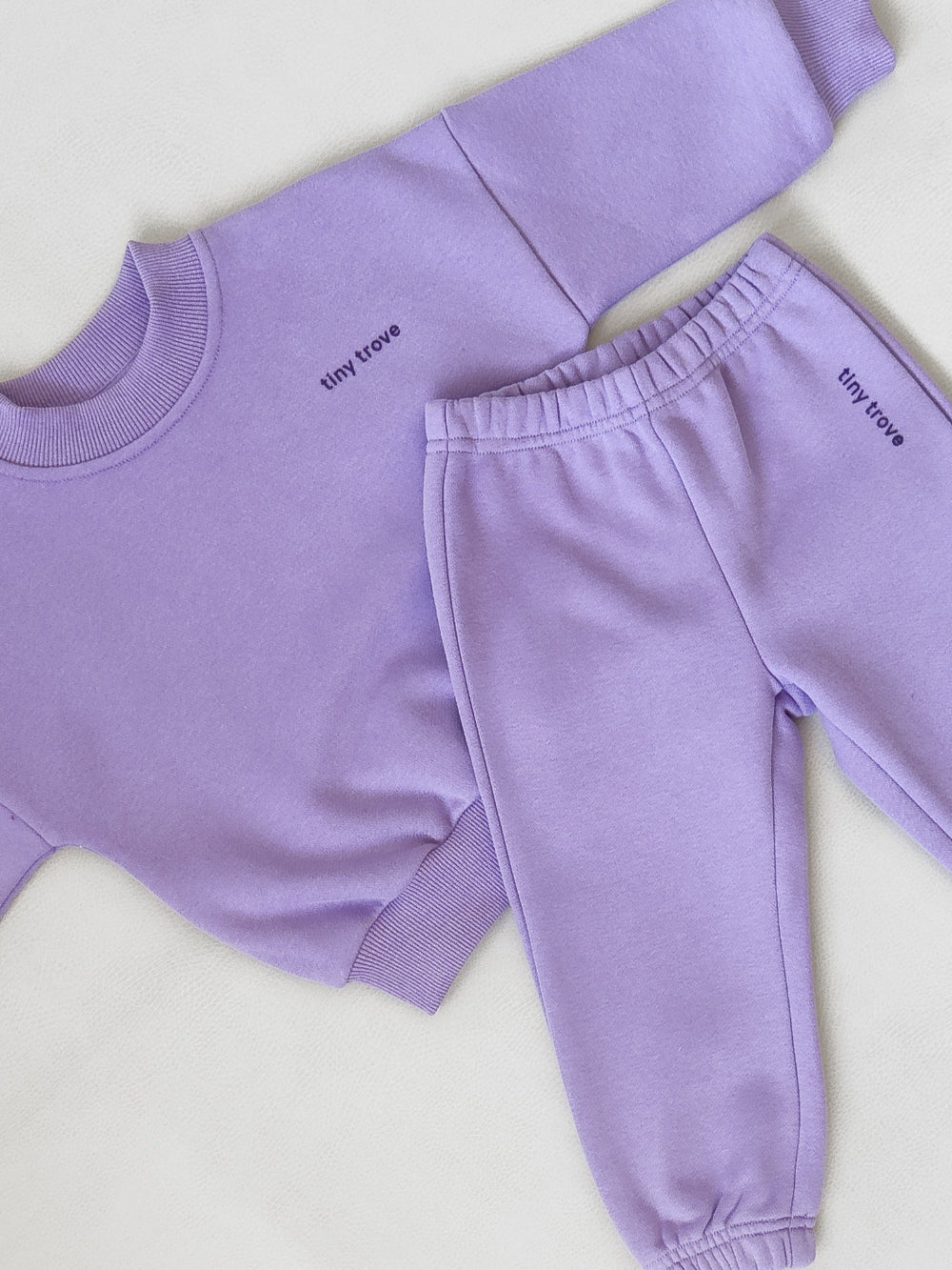 Tiny Trove 3D Logo Woodie Tracksuit (lilac)