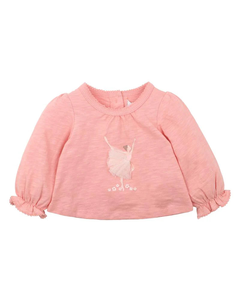 Bebe Dotti Ballerina Tee (coral)