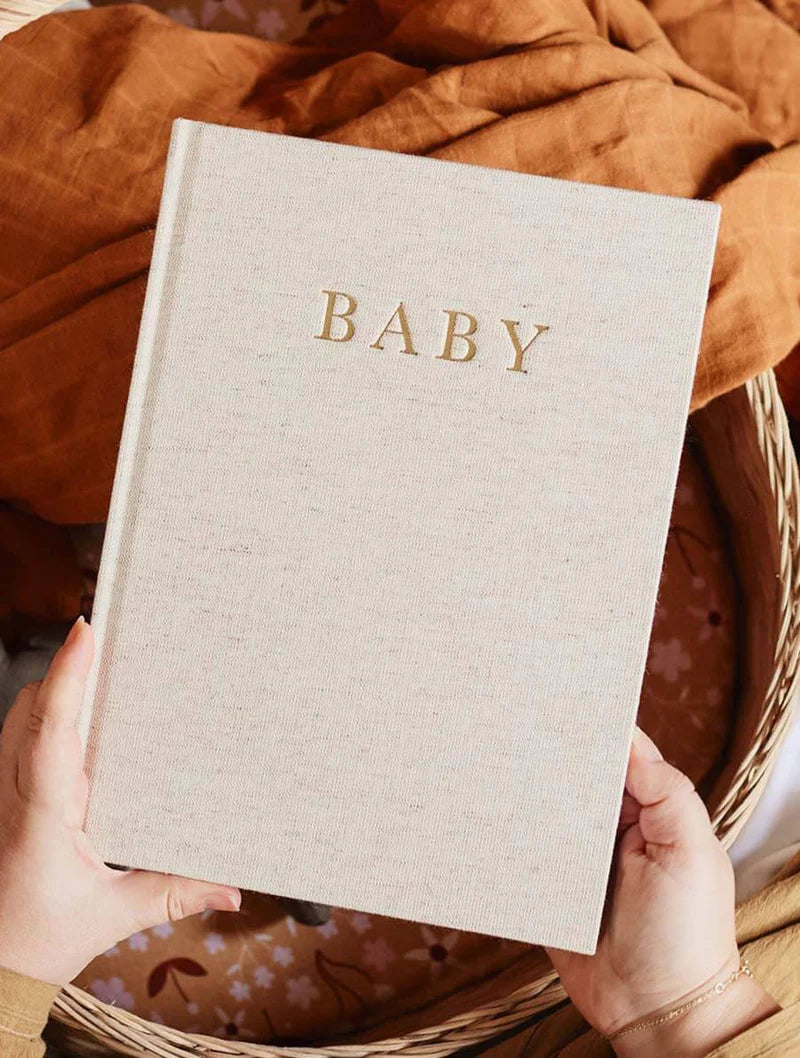 Write To Me Baby Journal - Birth to Five Years (oatmeal)