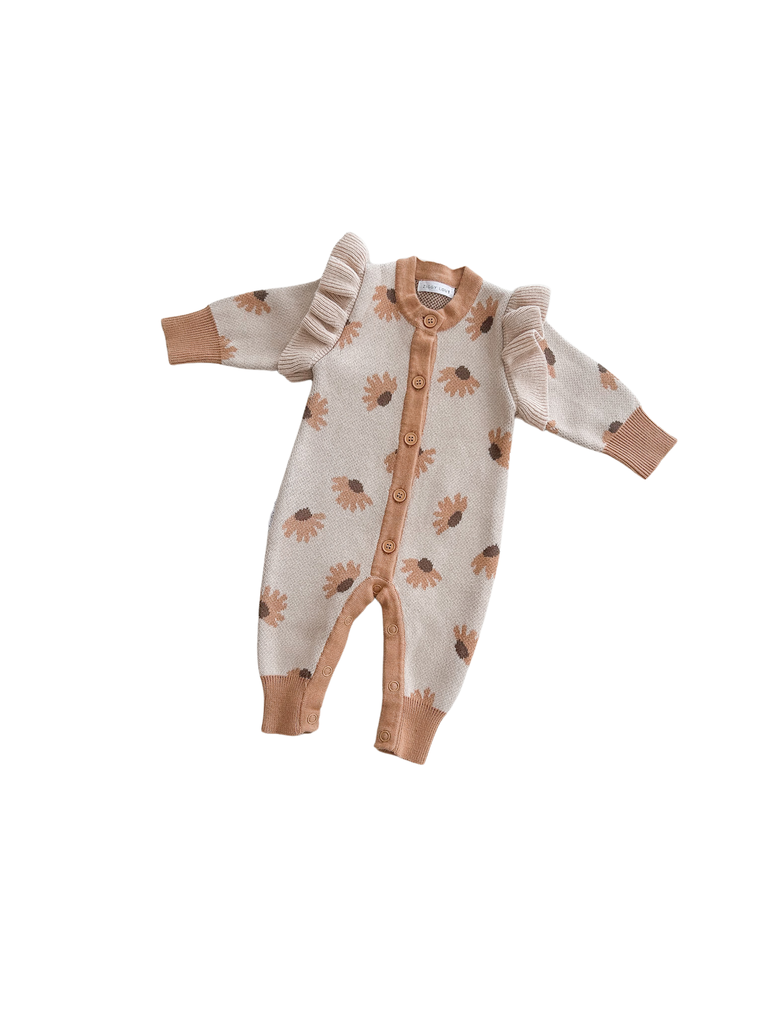 Ziggy Lou Classic Knit Romper (hazel)