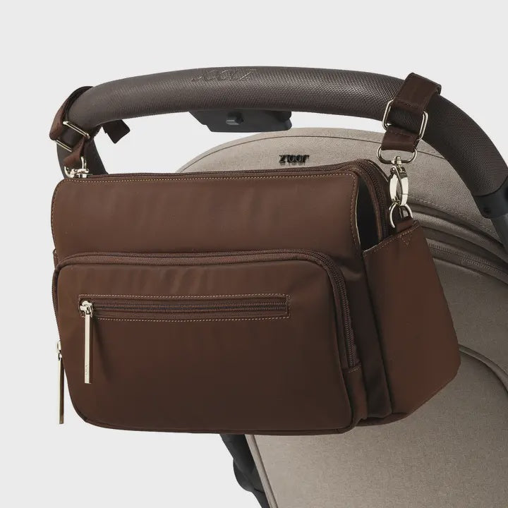 Oioi Multitasker Pram Caddy 2.0 Nylon (chocolate)