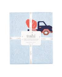 Toshi Organic Storytime Blanket (mr cement)
