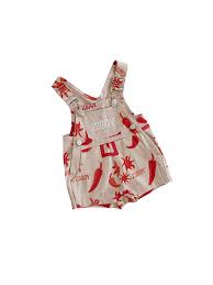 Ziggy Lou Short Overall (chilli)