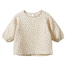 Nature Baby Elodie Blouse (tulip print)
