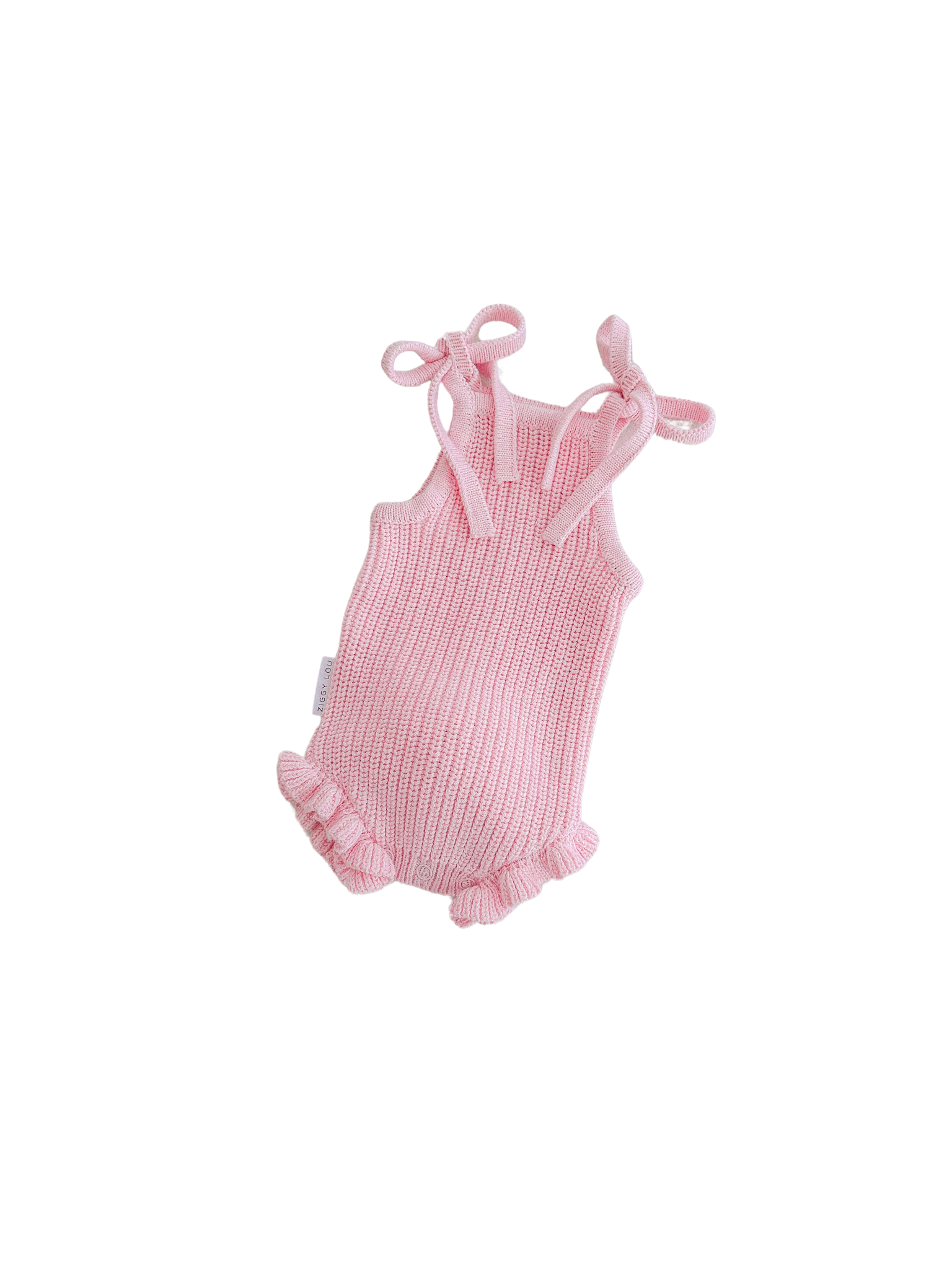 Ziggy Lou Easter Frill Bodysuit (dahlia)