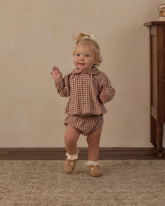 Rylee and Cru Nellie Set (brick check)