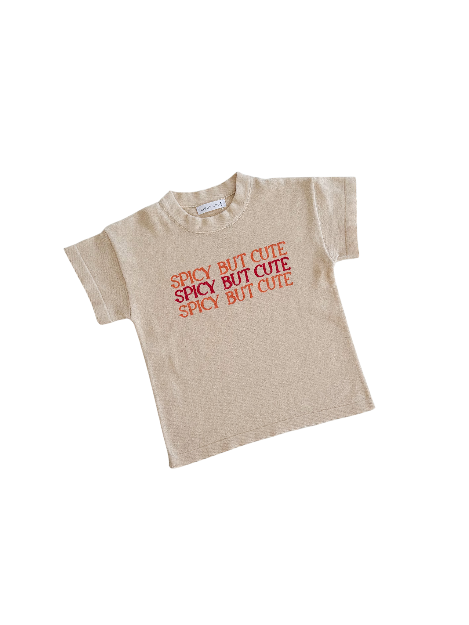 Ziggy Lou Knitted Tee "Spicy but Cute"