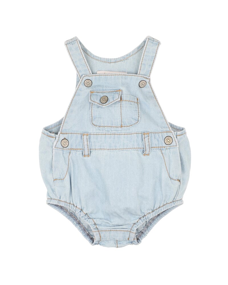 Fox and Finch The Waterhole Utility Overall (light denim)