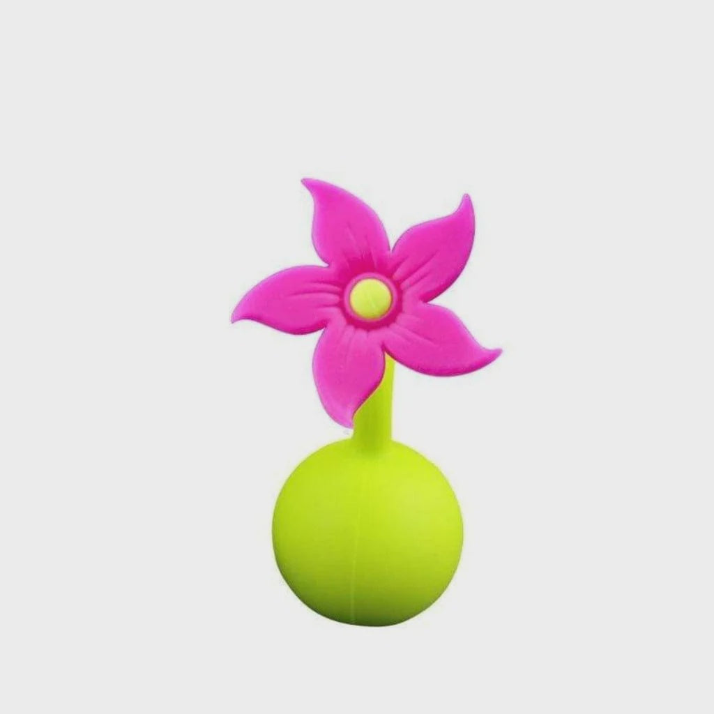 Haakaa Silicone Breast Pump Flower Stopper (rose)