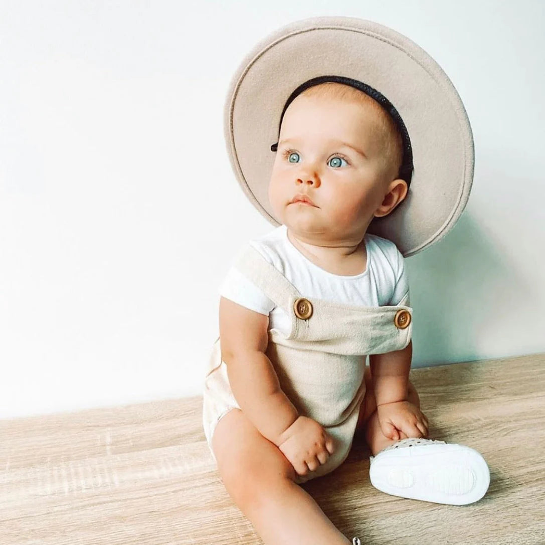 Shayd Mini Fedora (whitwash)