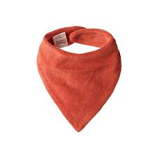 Nature Baby Triangle Terry  Bib (copper)