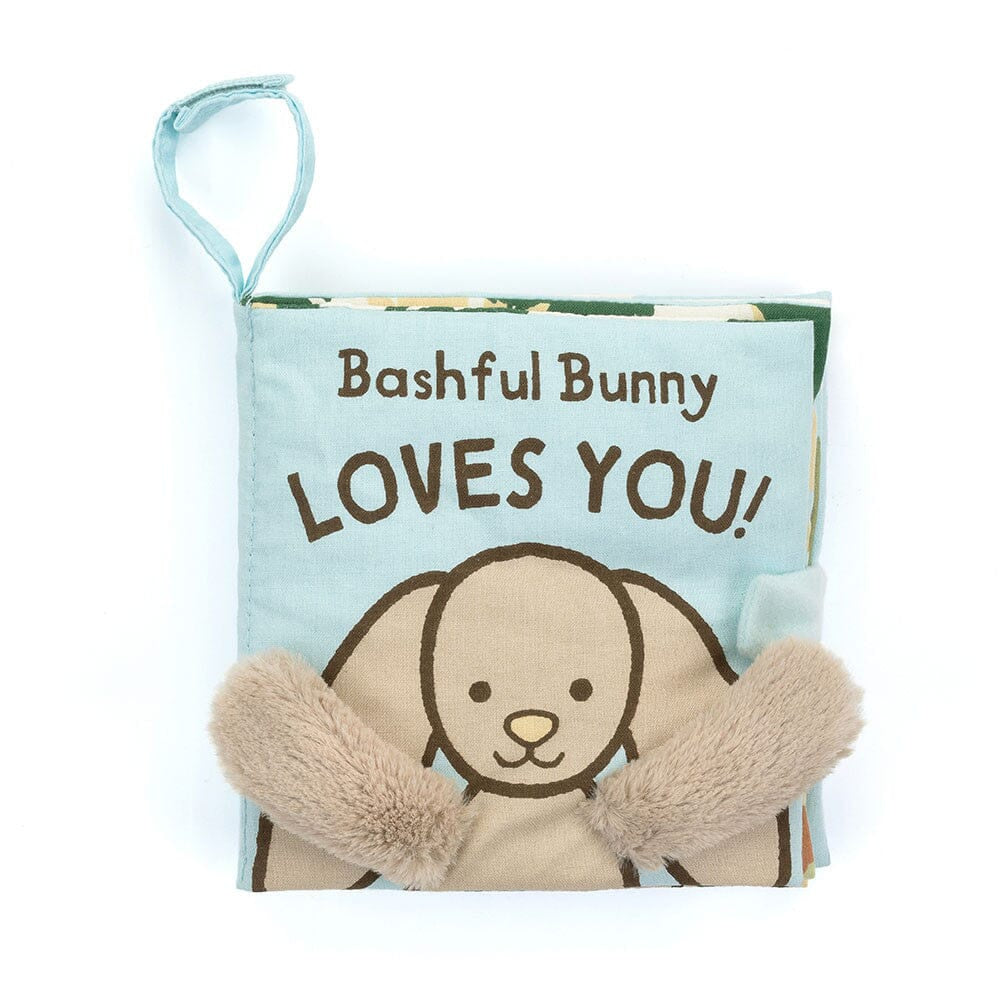 Jellycat "Bashful Bunny Loves You" Book