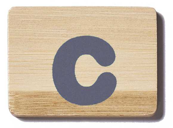 Everearth Name Train Letter "C"