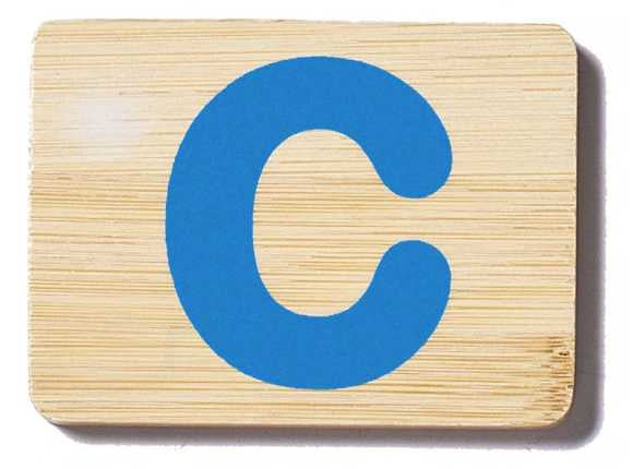 Everearth Name Train Letter "C"