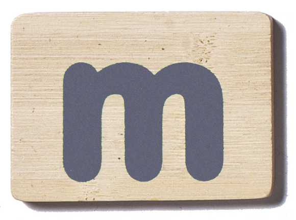 Everearth Name Train Letter "M"