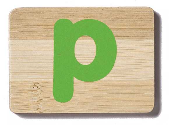 Everearth Name Train Letter "P"