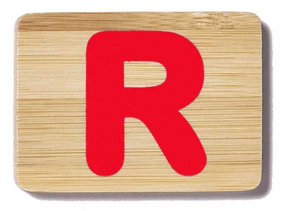 Everearth Name Train Letter "R"