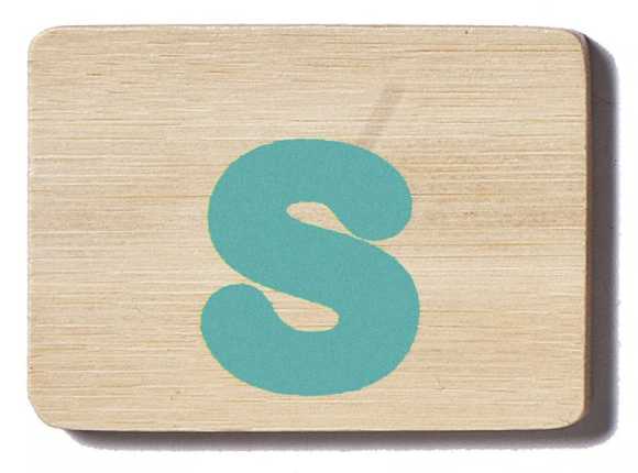 Everearth Name Train Letter "S"