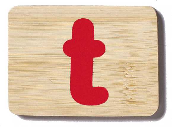Everearth Name Train Letter "T"