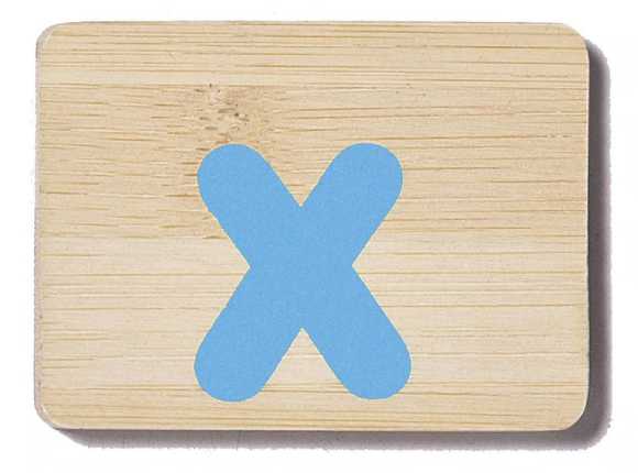 Everearth Name Train Letter "X"