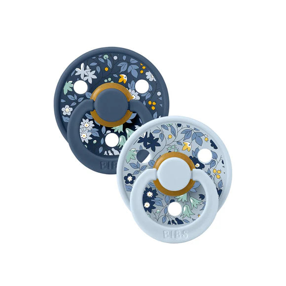 Bibs Denmark Pacifiers Liberty Print 2pk Latex (size 1)