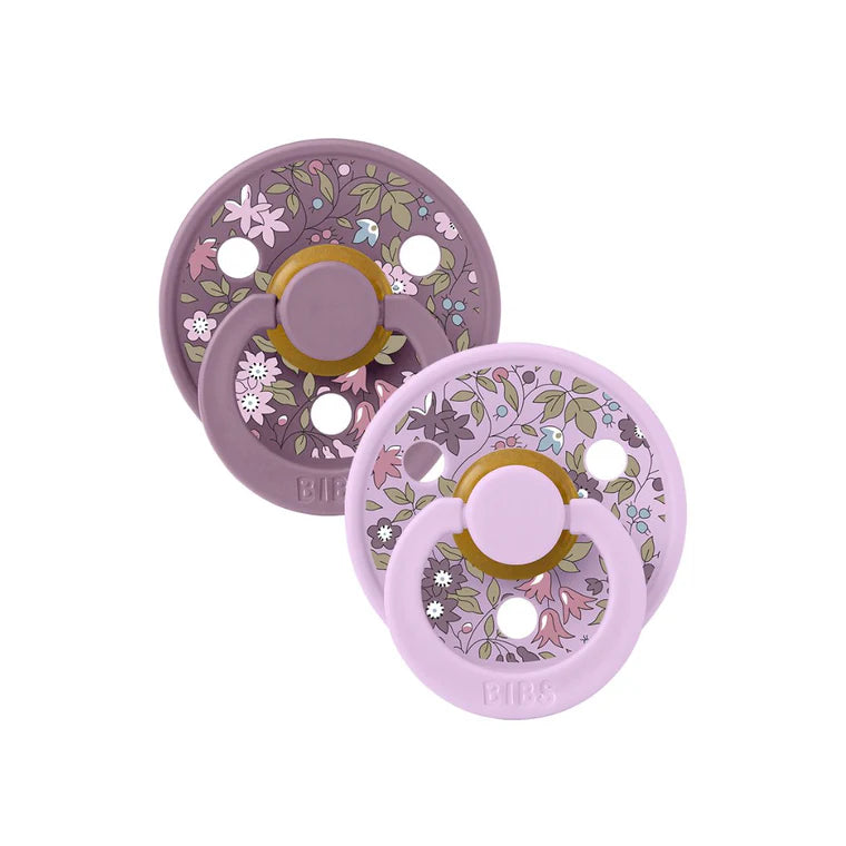 Bibs Denmark Pacifiers Liberty Print 2pk Latex (size 1)