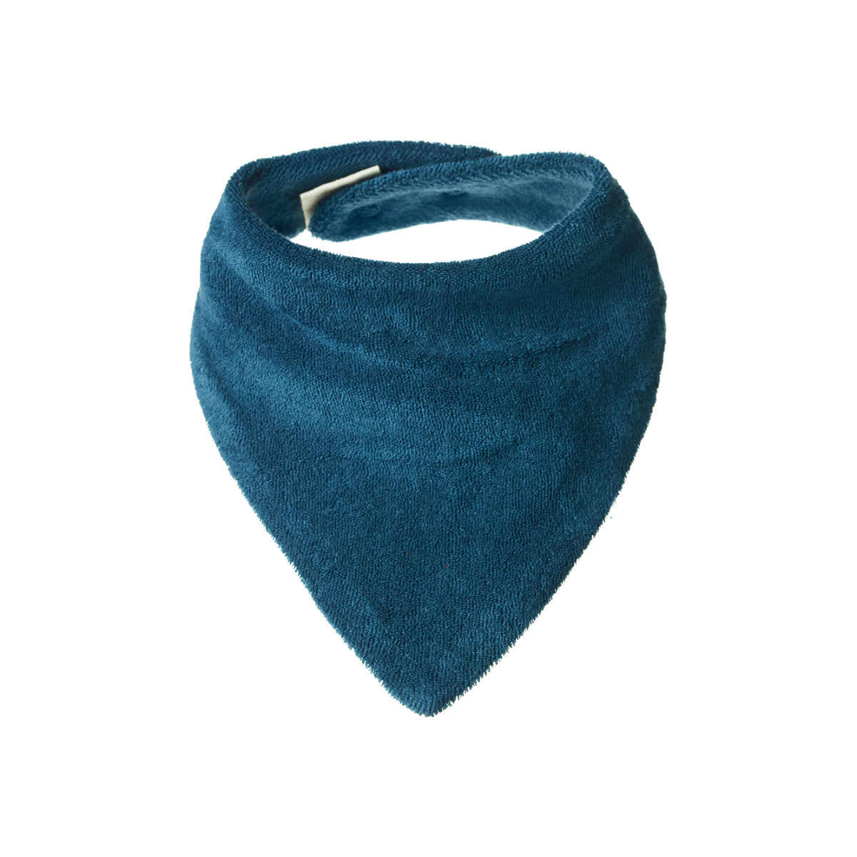 Nature Baby Triangle Bib (teal)