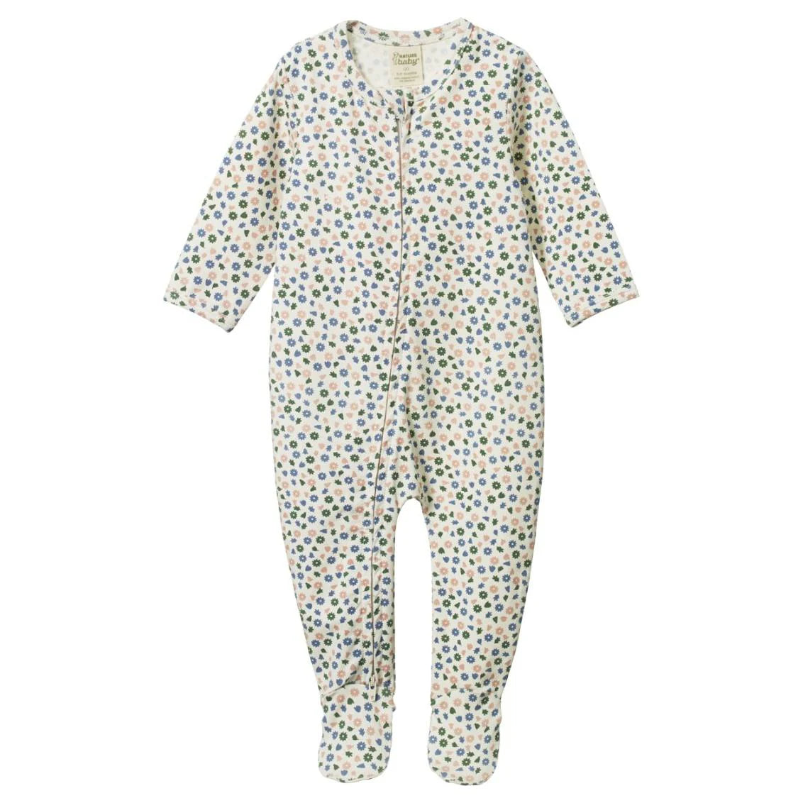Nature Baby Dreamlands Suit  (chamomile bloom print)